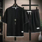 👕 50% RABATT NU! ✨ Vaffeltyg Kortärmad T-shirt 2-delat Set – Bekväm & Andningsbar – Perfekt för En Avslappnad Vardagslook – Passar Alla 🌿