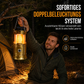 🏕️ 50 % RABATT NU! ☀️ Hopfällbar solcellsdriven LED-campinglampa – dubbelt belysningssystem & tåligt polykarbonathölje för utomhusbruk 🔦