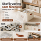 👟 50 % RABATT NU! 🧺 Förvaringslåda för skor i tyg – hopfällbar design, stor kapacitet & dammtät – perfekt för garderob och sovrum 🏠