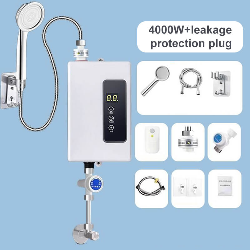 👍 Mini Instant Water Heater: The Ultimate Shower Essential🚿