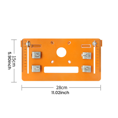🔧 50 % RABATT NU! 📐 Bottenplatta för skärmaskin – stabil, precisionsskala & universell passform – perfekt för 4-tums maskiner 🛠️