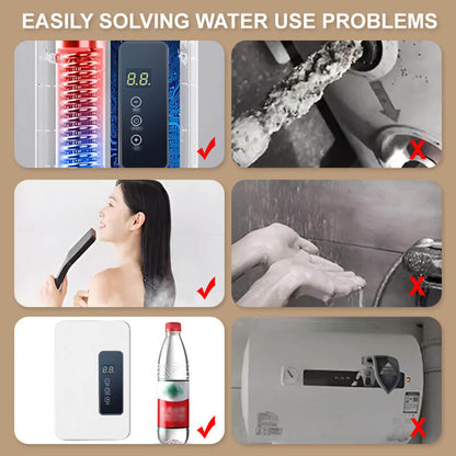 👍 Mini Instant Water Heater: The Ultimate Shower Essential🚿