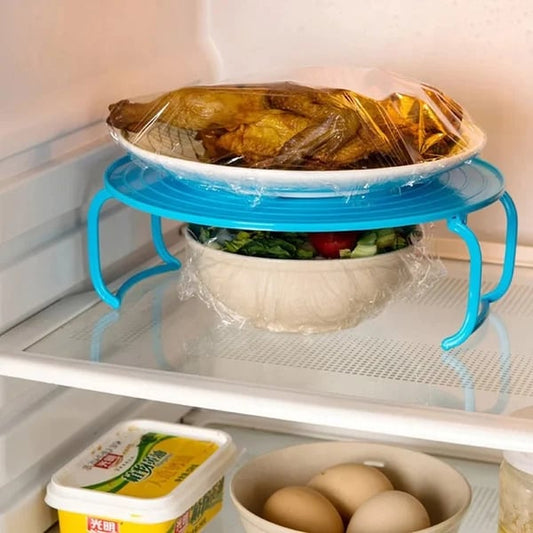 🍽️ 50 % RABATT NU! 📦 Hopfällbart mikrovågsugnsställ – extra nivå, silikon & bärhandtag – perfekt för smartare uppvärmning 🏠
