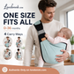 👶 50 % RABATT NU! 🧺 4-i-1 bärsele med ventilerande mesh – 0–36 månader, fram & rygg – nära barnet, händerna fria 💕