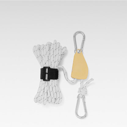 🧗‍♂️🏕️50% RABATT! | Portabelt Justerbart Campingrep – 420 lbs Kapacitet, Reflekterande & Vattentåligt!