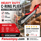 🔧 50 % RABATT NU! 💪 Kraftig C-klammerringtång för burmontering & stängsel – ergonomiskt grepp & enkel påfyllning 🐾