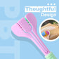 V-shaped Three-sided Toothbrush with Soft Bristles