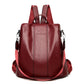 🎒 50% RABATT NU!✨ Dam Stor Kapacitet PU Läder Ryggsäck – Snygg, Praktisk & Användarvänlig – Daglig Essential 👜