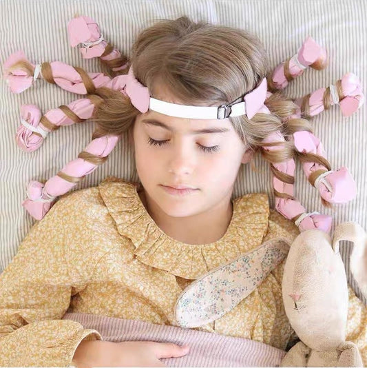 👱‍♀️ 50% RABATT 🌿 | Sovpannband Värmefri Locktång – Silkeslen & Återanvändbar