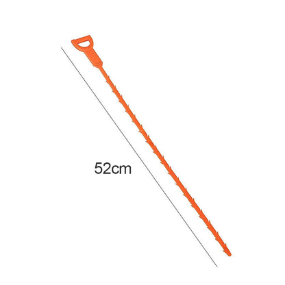 🌀 50 % RABATT NU! 🔧 52cm spiral avloppsrensare – flexibel hulling, utmärkt längd & återanvändbar – perfekt för diskbänkar, badkar och toaletter 🚽