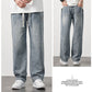 👖 50% RABATT NU! ☀️ Herr Löst sittande raka jeans – Lättvikt, Andningsbar & Mångsidig – Sval Sommarkomfort 📐