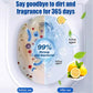 🔥Köp 1 få 1 gratis - 🍋Toalettrengöringstabletter med Citrondoft – 16 st, Kraftfull & Långvarig Fräschhet!