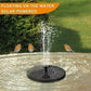 ☀️ 50% RABATT NU! 🐦 Soldriven Fågelfontän – 4 Utbytbara Munstycken, 190 L/H Flöde & Miljövänlig Trädgårdsdekoration 🌿