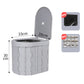 ⛺ 50% RABATT NU! 🚽 Bärbar Hopfällbar Utomhustoalett – Robust 136 kg & Luktstopp 🌲