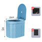 ⛺ 50% RABATT NU! 🚽 Bärbar Hopfällbar Utomhustoalett – Robust 136 kg & Luktstopp 🌲