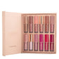 💄 50% RABATT NU! 💋 Flytande Läppstift Set (12 st) – Högpigmenterat, Matt & Långvarigt – Perfekt för Dag & Kväll ✨