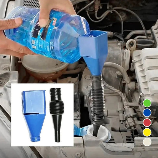 🛠️ köp 1 få 1 Gratis! ⛽ Snap-Tratt multifunktionellt avtappningsverktyg – läckagefri, hållbar PP & lång hals – perfekt för olja och vätskor 🚗