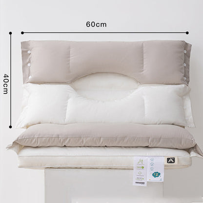 💤 50 % RABATT NU! 🛏️ Dubbelzon-nackkudde – ergonomiskt stöd för långa resor, flyg & bil 🧠
