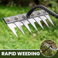 🌿 50% RABATT! 🧤 5/6/7/8 Ogräskratta med Trädgårdständer i Kolstål – Slitstark, Ergonomiskt Handtag & Effektiv Ogräsrensning 🌱
