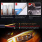 🚗 50 % RABATT NU! 💡 2-pack flexibel LED-flytande signallampa – vattentät, tvåfärgad & 12V – perfekt för varselljus och blinkers 🔧