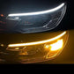 🚗 50 % RABATT NU! 💡 2-pack flexibel LED-flytande signallampa – vattentät, tvåfärgad & 12V – perfekt för varselljus och blinkers 🔧