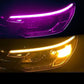 🚗 50 % RABATT NU! 💡 2-pack flexibel LED-flytande signallampa – vattentät, tvåfärgad & 12V – perfekt för varselljus och blinkers 🔧