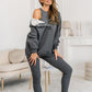 💜 Conjunto de Sudaderas Casual y Cómodo con Capucha - Chaleco + Sudadera con capucha + Pantalones por solo 50 dólares, y con envío gratuito.