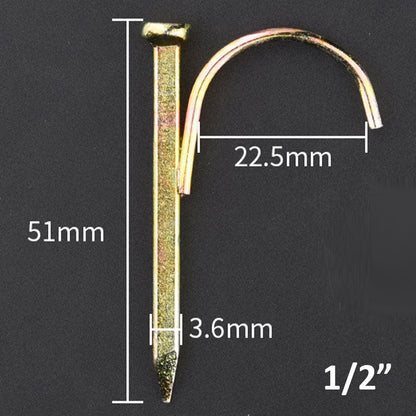 🔧 50 % RABATT NU! 🚰 Water pipe fixing hook nail – starkt grepp, enkel installation & korrosionsbeständig – perfekt för VVS och rörinstallationer 🏠