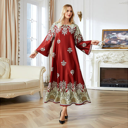 💥Limit Time 65% OFF💥Red Printed Women's Robe