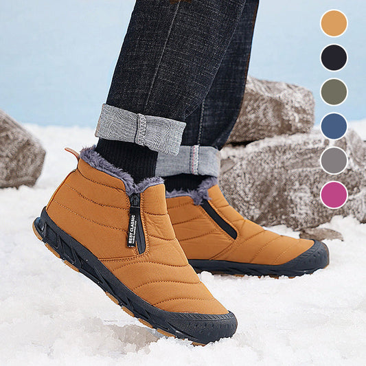 ❄️Winter Warm Faux Fur Lined Waterproof Outdoor Snow Boots🥾