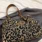 👜 50% RABATT NU! 🐆 Dam Elegant Handväska – Stor Kapacitet, Leopardprint & Mångsidig – Rymlig Tote För Arbete, Pendling & Vardagsliv ✨