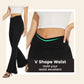 👖 50% RABATT NU! 🛍️ Högstretchiga High Waist Utsvängda Byxor för Damer – Ultimat Komfort & Retrocharm 🍃