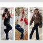 👖 50% RABATT NU! 🛍️ Högstretchiga High Waist Utsvängda Byxor för Damer – Ultimat Komfort & Retrocharm 🍃