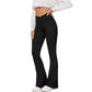 👖 50% RABATT NU! 🛍️ Högstretchiga High Waist Utsvängda Byxor för Damer – Ultimat Komfort & Retrocharm 🍃