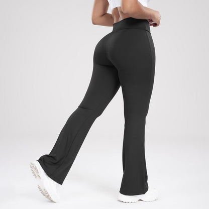 👖 50% RABATT NU! 🛍️ Högstretchiga High Waist Utsvängda Byxor för Damer – Ultimat Komfort & Retrocharm 🍃