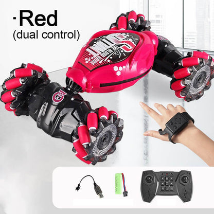 [perfect gift for kids] Gesture Sensing & RC Stunt Car