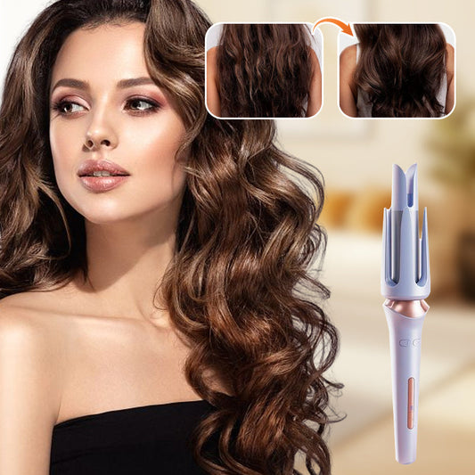 ✨ 60% RABATT! 🔥 Anti-Tangle Automatisk Hårlockare – Tre Temperaturinställningar, Skonsam mot Hår & Snabb Uppvärmning 💇‍♀️