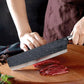 🔪 50% RABATT NU! 🍳 Professionellt Köksknivset i Rostfritt Stål – Ergonomiska Trähandtag & Hammardesign – Precision, Hållbar & Elegant 🥩