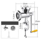 🥩 50 % RABATT NU! 🔧 2 in 1 multifunktionell kvarn – stuffer – mal kött & fyll korvar – hållbar aluminiumlegering & enkel användning ✨