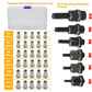 🔩 50% RABATT NU! 🛠️ Gängad Infästningsnöt Popnit Set med Flat Huvud – Stark & Pålitlig – Perfekt för Möbler, Metall & Plast 💪