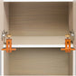 🔧 50 % RABATT NU! 🚪 2-i-1 monteringsjigg för skåpluckor – exakt positionering, aluminium & halkskydd – perfekt för snabb installation av skåpluckor och gångjärn 🛠️