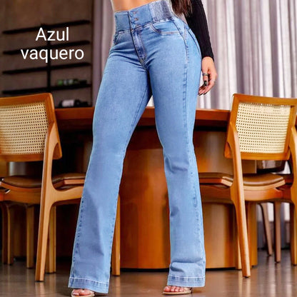 🔥2026 bästsäljare 🔥 Stretchiga jeans med hög midja