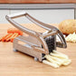 🥔 50 % RABATT NU! 🔪 Potatis- och gurkskivare – kraftfulla sugkoppar, rostfritt blad & ergonomiskt handtag – perfekt för pommes och grönsaker 🥒