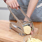 🥔 50 % RABATT NU! 🔪 Potatis- och gurkskivare – kraftfulla sugkoppar, rostfritt blad & ergonomiskt handtag – perfekt för pommes och grönsaker 🥒