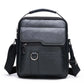 💼 50% RABATT NU!🚶‍♂️ Affärsmän Casual Crossbody Väska – Vattenresistent PU Läder – Praktisk Axel Messenger Väska 🌧️