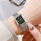 ⌚ 50% RABATT NU! 💎 Kvinnors Lyxiga Kvartsarmbandsur – Rektangulärt Boett, Gradienturtavla & Elegant Design ✨