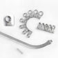 🔧 50 % RABATT NU! 🚗 15-delars bärbart utbytbart skiftnyckelset – mångsidigt, kompakt & ergonomiskt för bilreparationer 🧰