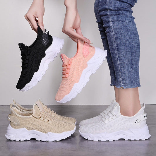 👟 60% RABATT! 💃 Dam Sneakers – Bekväma, Andningsaktiva & Perfekt för Vardagens Äventyr ✨