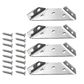 🔩 50 % RABATT NU! 🪑 Universal hörnanslutning för möbler i rostfritt stål – stabil, hållbar & trapetsformad – perfekt för möbelreparation och förstärkning 🛠️