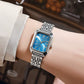 ⌚ 50% RABATT NU! 💎 Kvinnors Lyxiga Kvartsarmbandsur – Rektangulärt Boett, Gradienturtavla & Elegant Design ✨